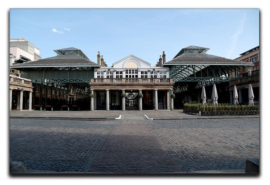 Covent Garden London under Lockdown 2020 Canvas Print or Poster