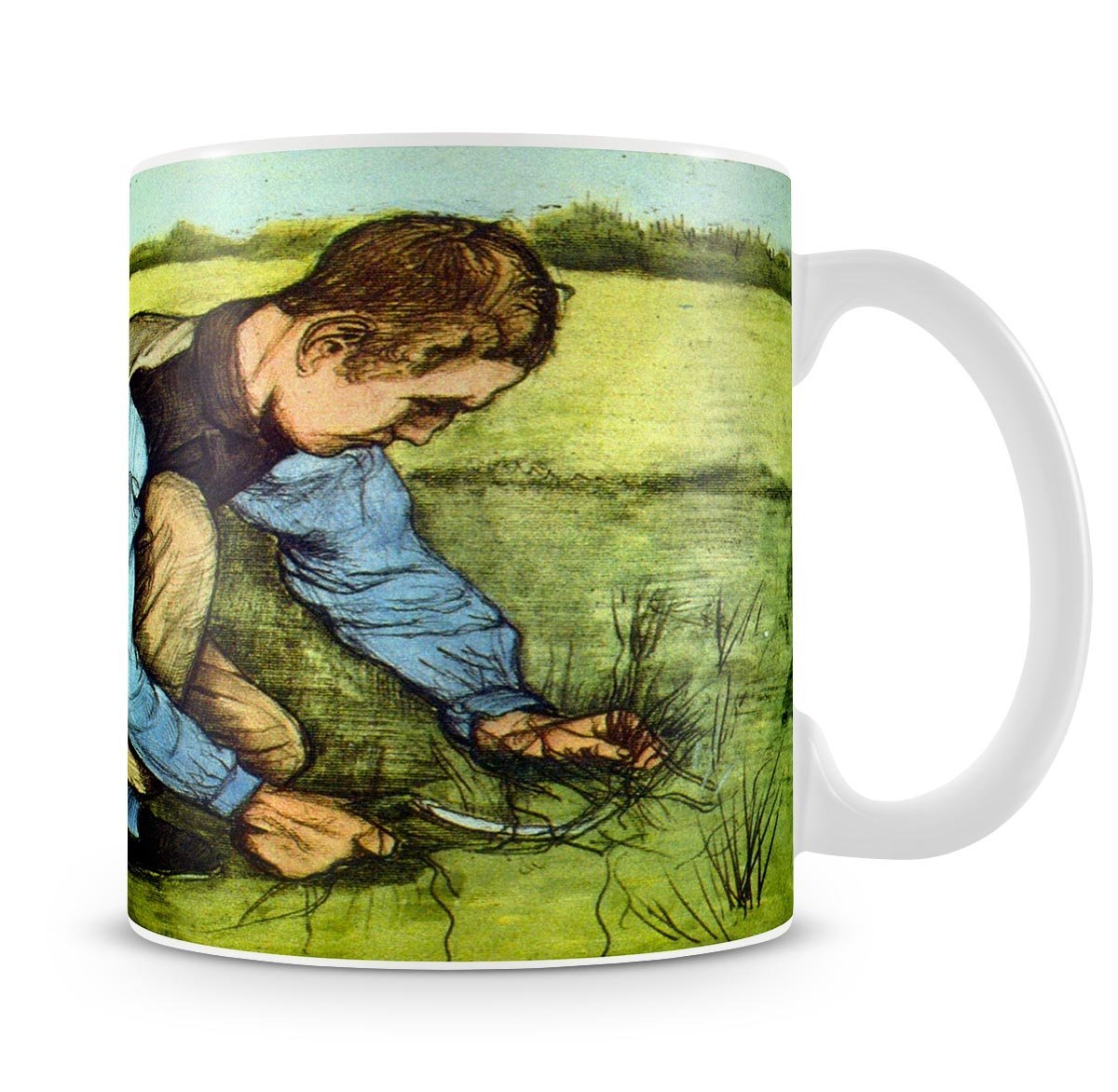 Cutting Grass Mug - Canvas Art Rocks - 4