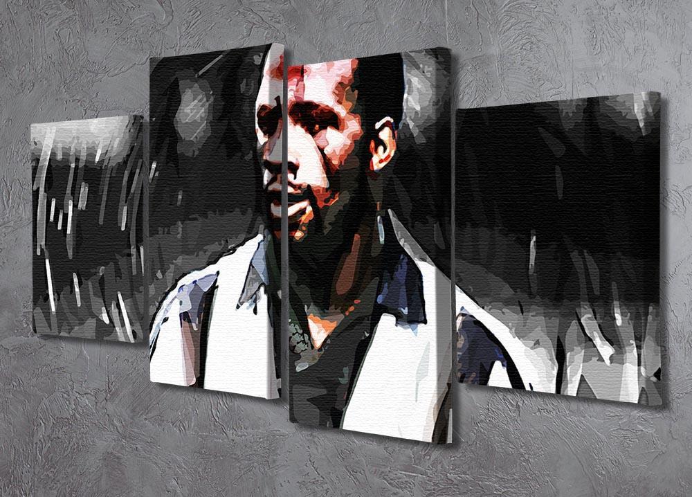 Cyrille Regis 4 Split Panel Canvas - Canvas Art Rocks - 2