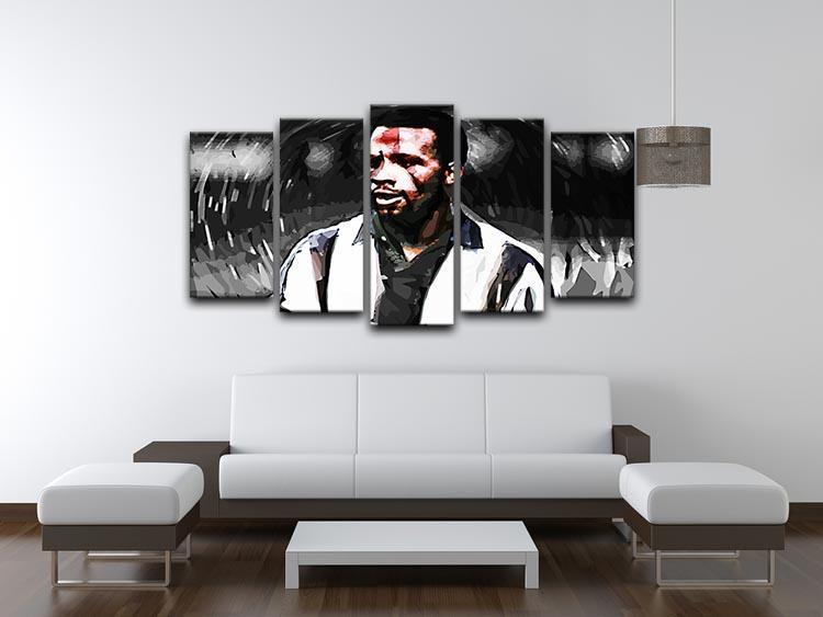 Cyrille Regis 5 Split Panel Canvas - Canvas Art Rocks - 3