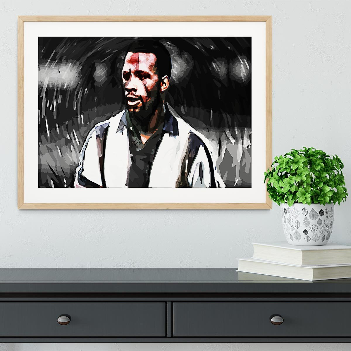 Cyrille Regis Framed Print - Canvas Art Rocks - 3