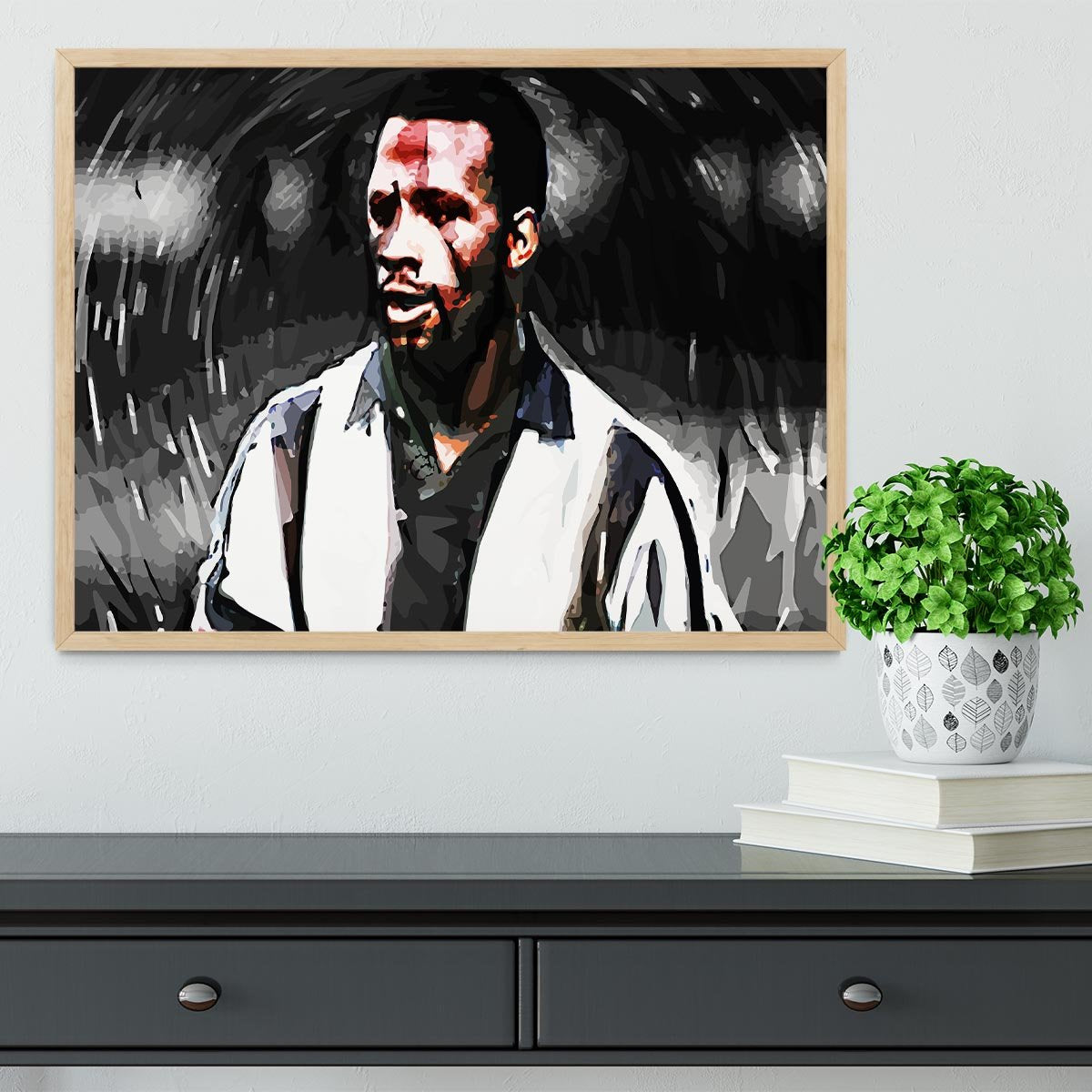 Cyrille Regis Framed Print - Canvas Art Rocks - 4