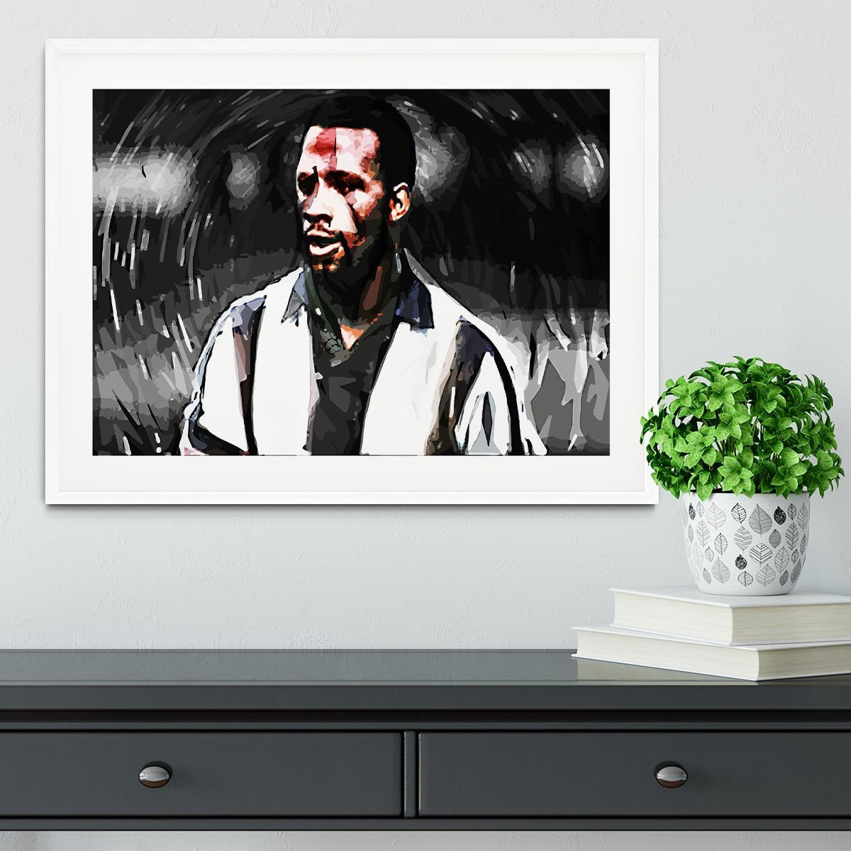 Cyrille Regis Framed Print - Canvas Art Rocks - 5