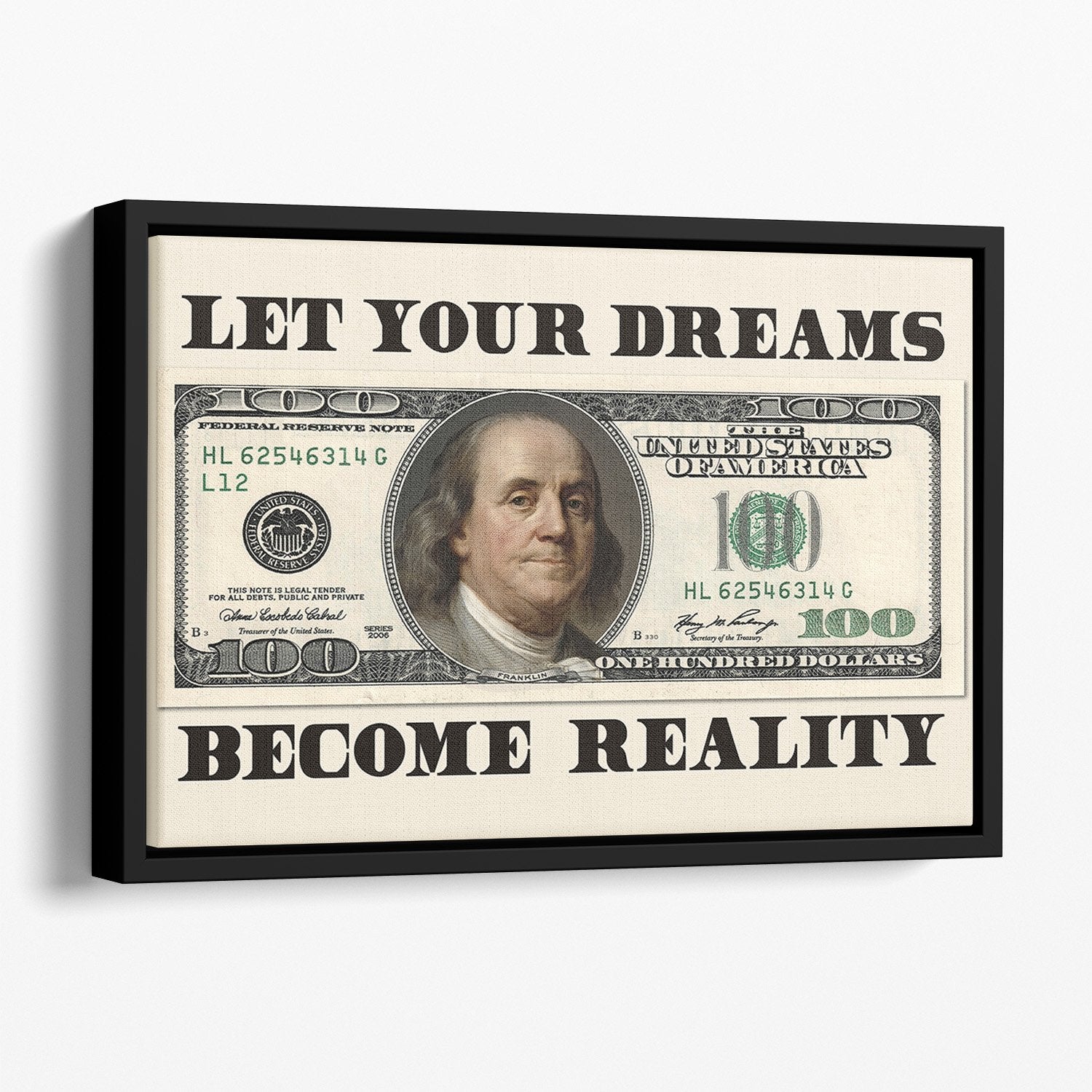 Dreams Reality Canvas