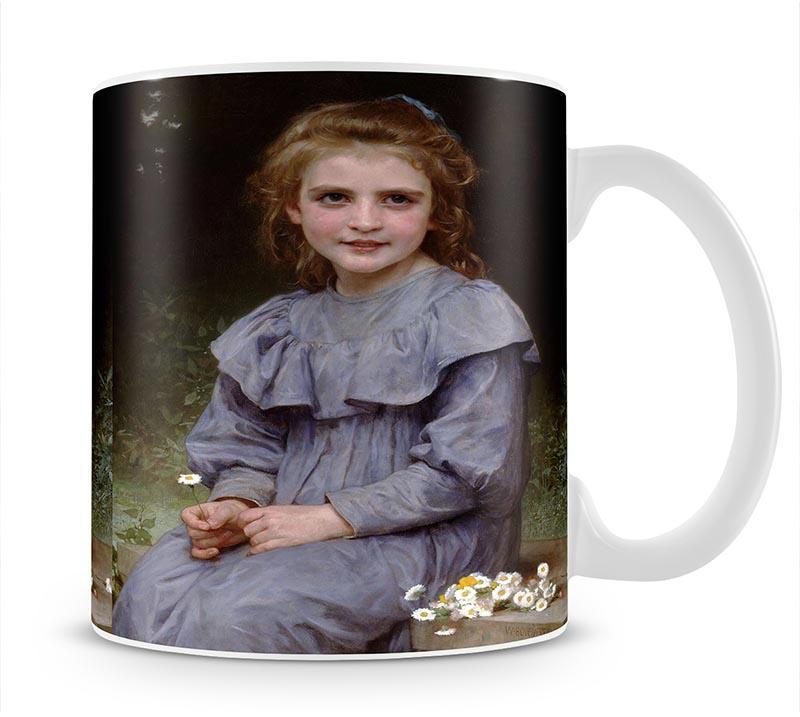 Daisies By Bouguereau Mug - Canvas Art Rocks - 1