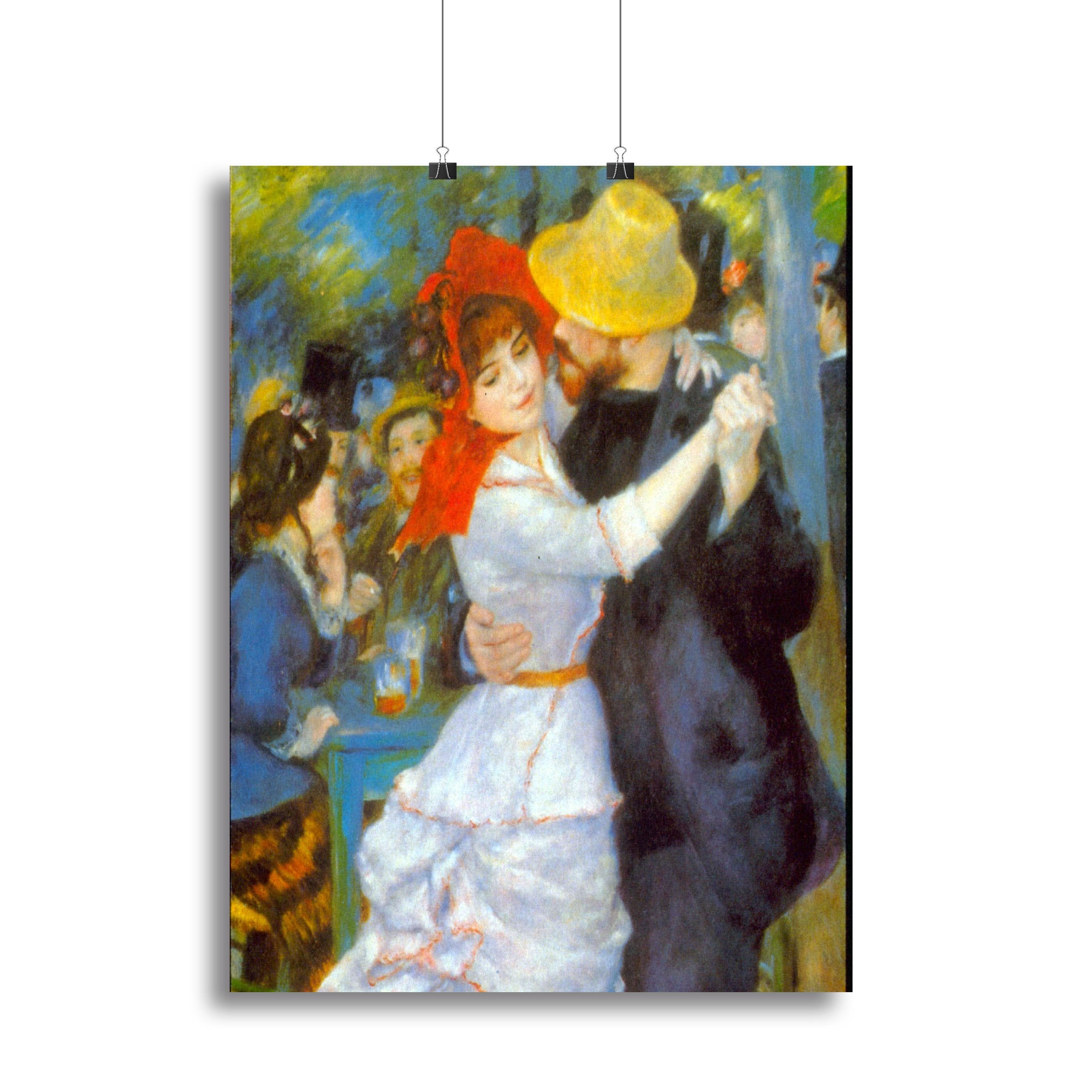 Dance at Bougival by Renoir Canvas Print or Poster