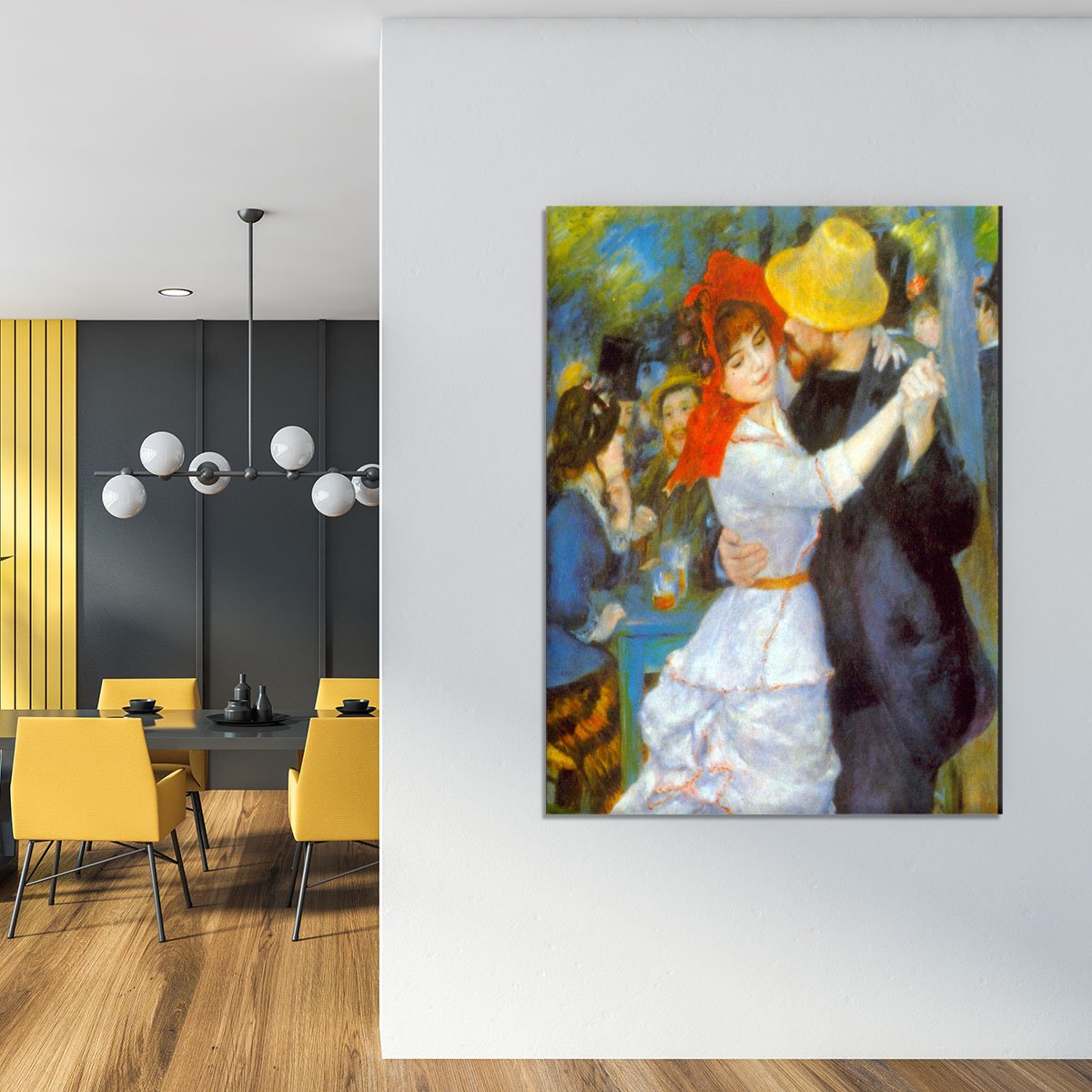 Dance at Bougival by Renoir Canvas Print or Poster