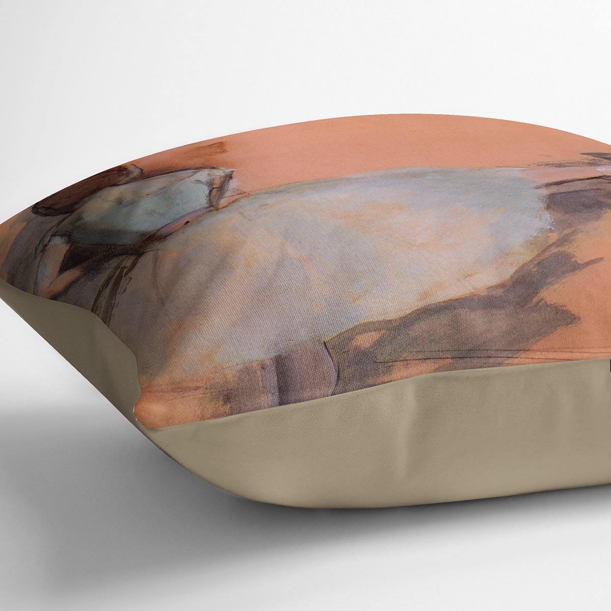 Dancer at the bar 1 by Degas Cushion