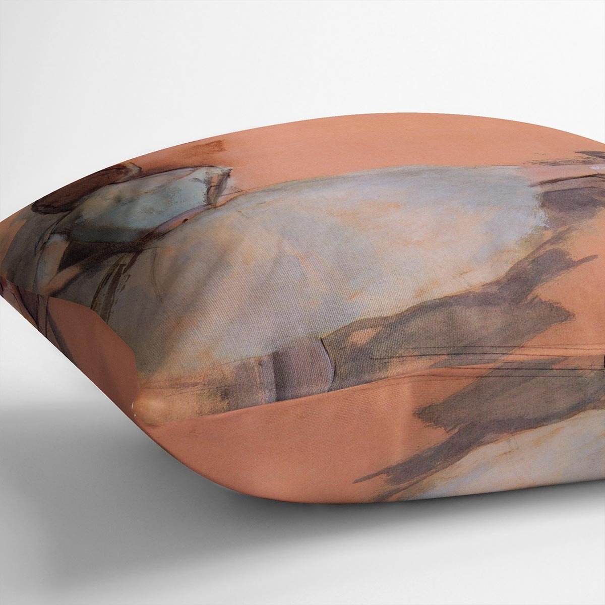 Dancer at the bar 1 by Degas Cushion