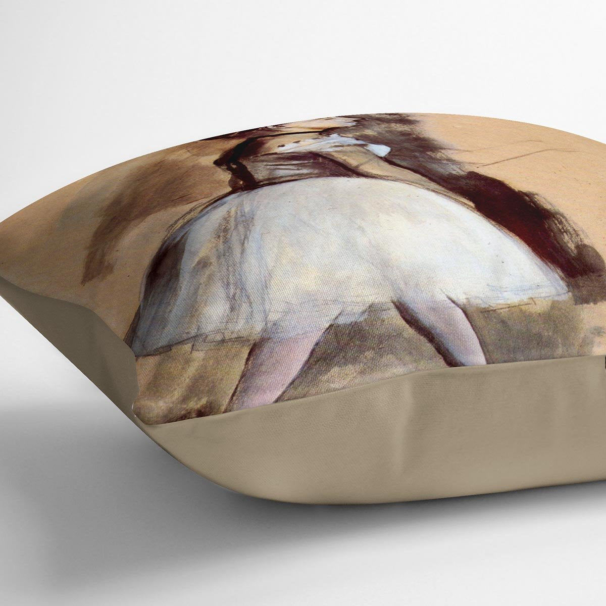 Dancer in step position 1 by Degas Cushion