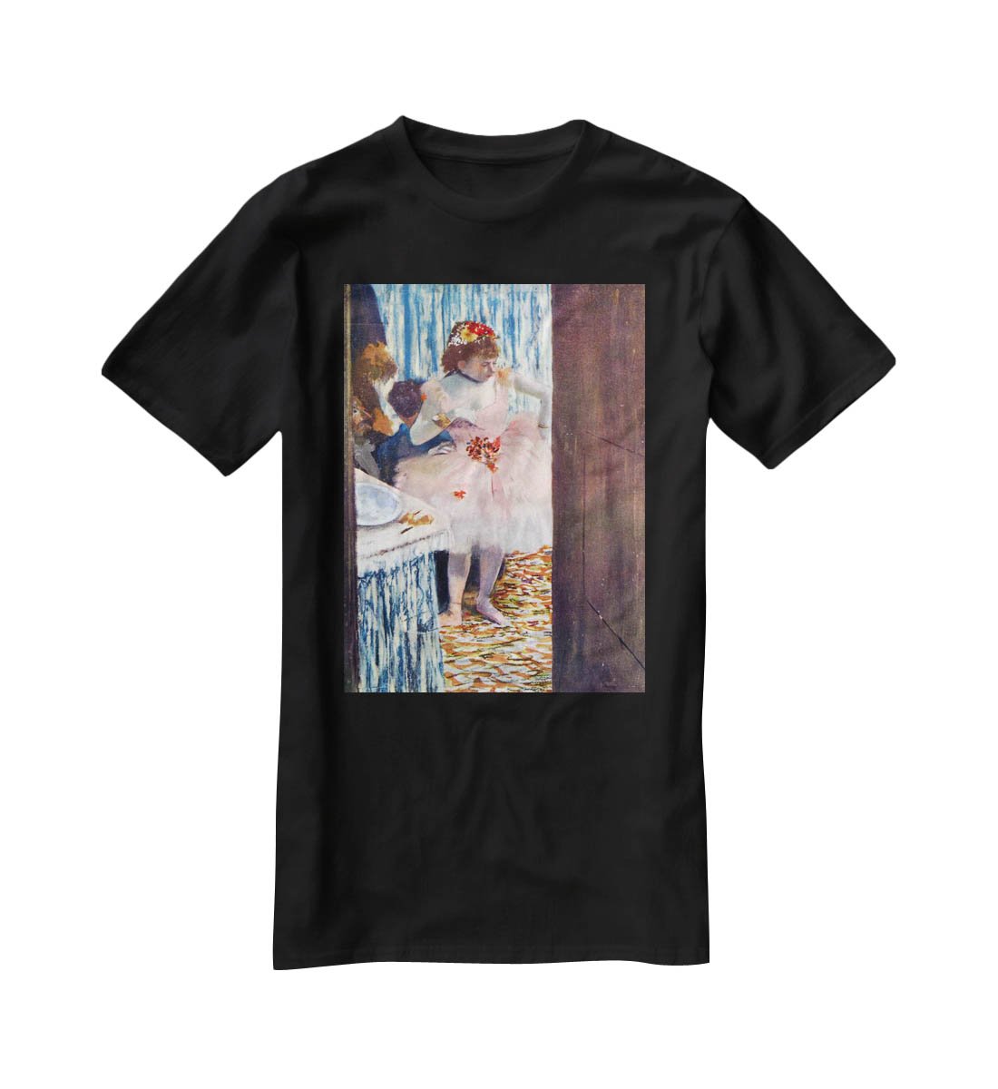 Dancer in the Loge by Degas T-Shirt - Canvas Art Rocks - 1