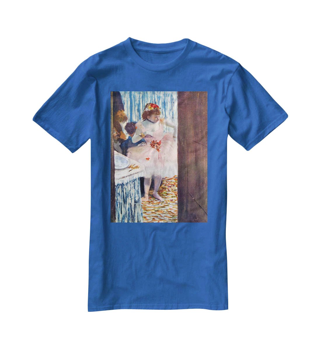 Dancer in the Loge by Degas T-Shirt - Canvas Art Rocks - 2