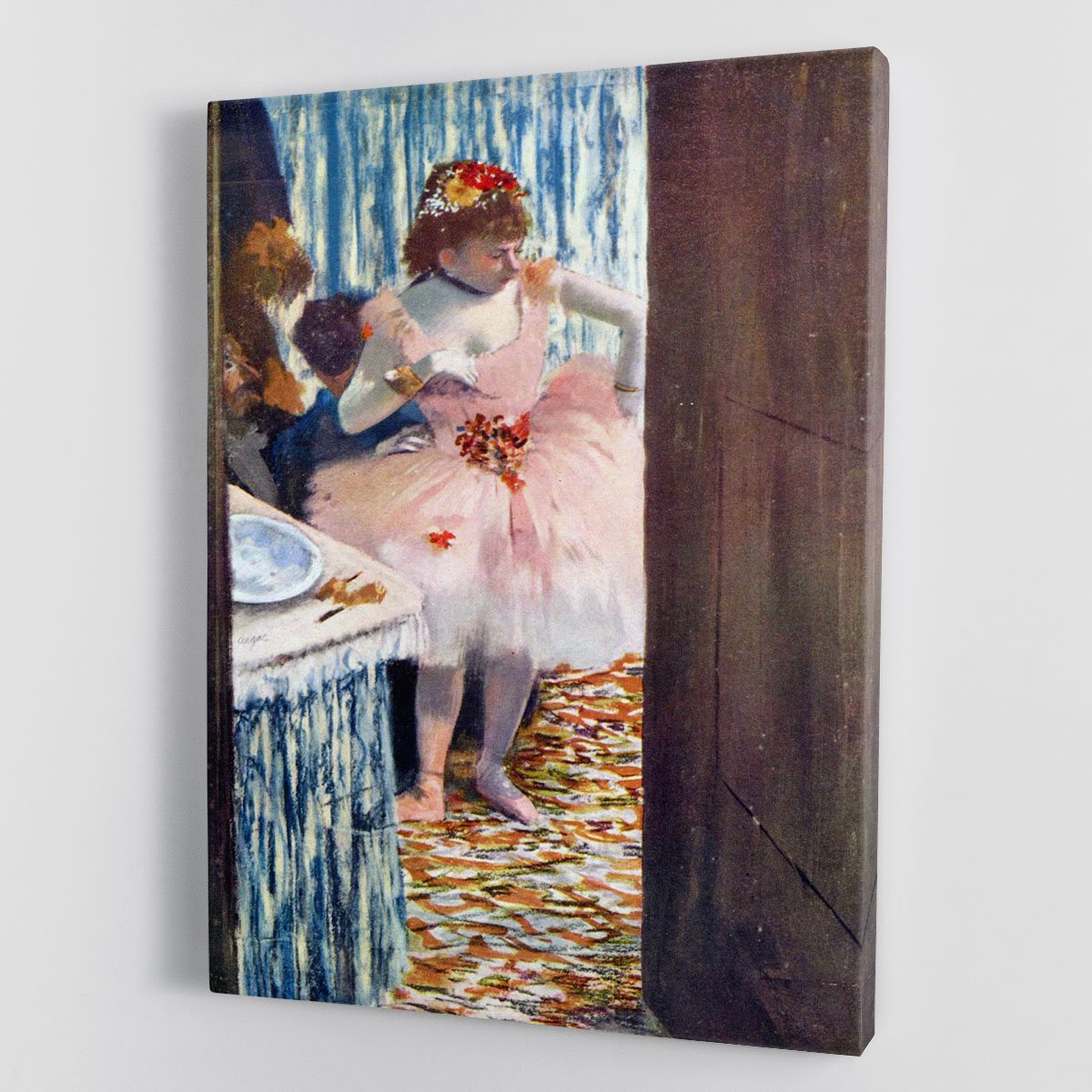 Dancer in the Loge by Degas Canvas Print or Poster