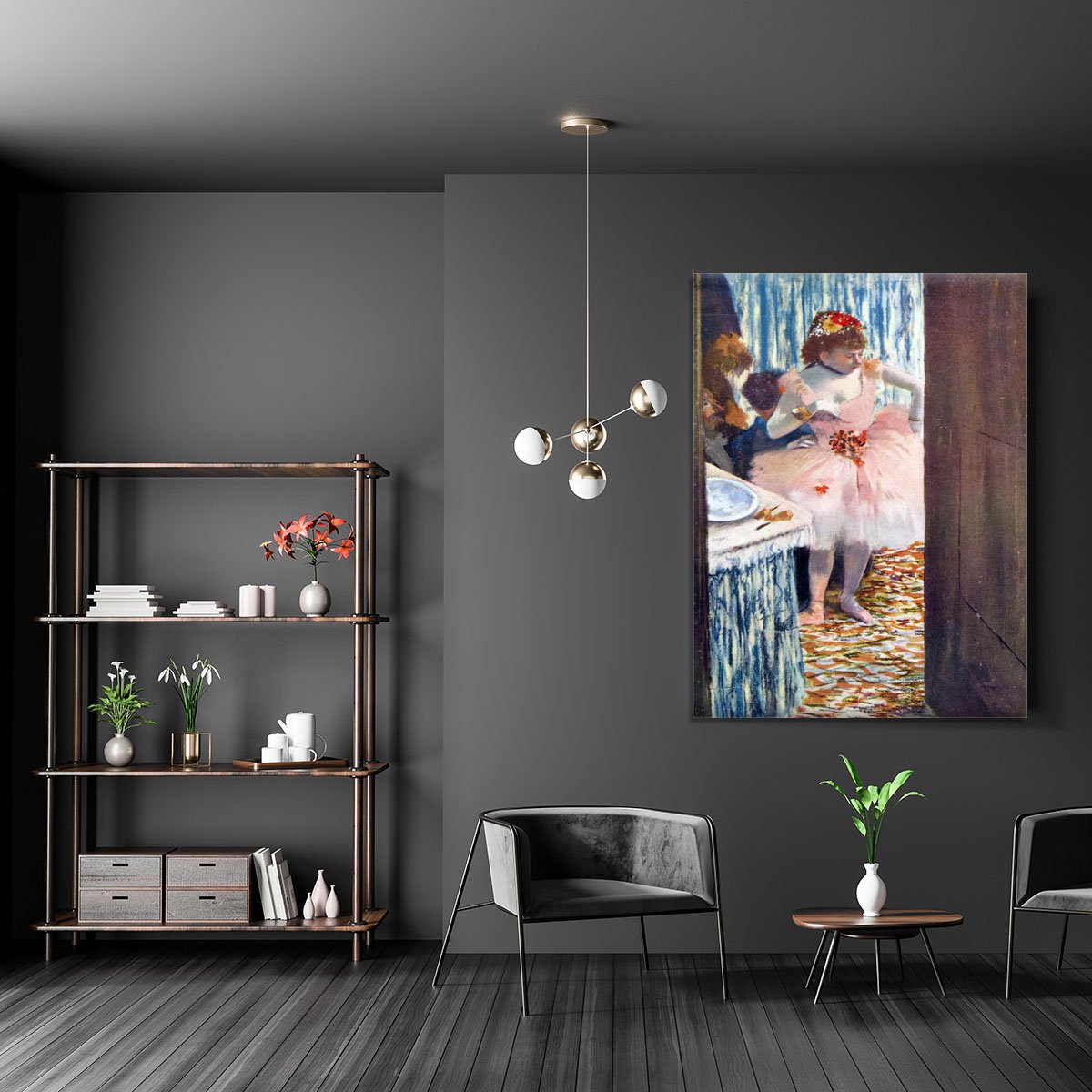 Dancer in the Loge by Degas Canvas Print or Poster