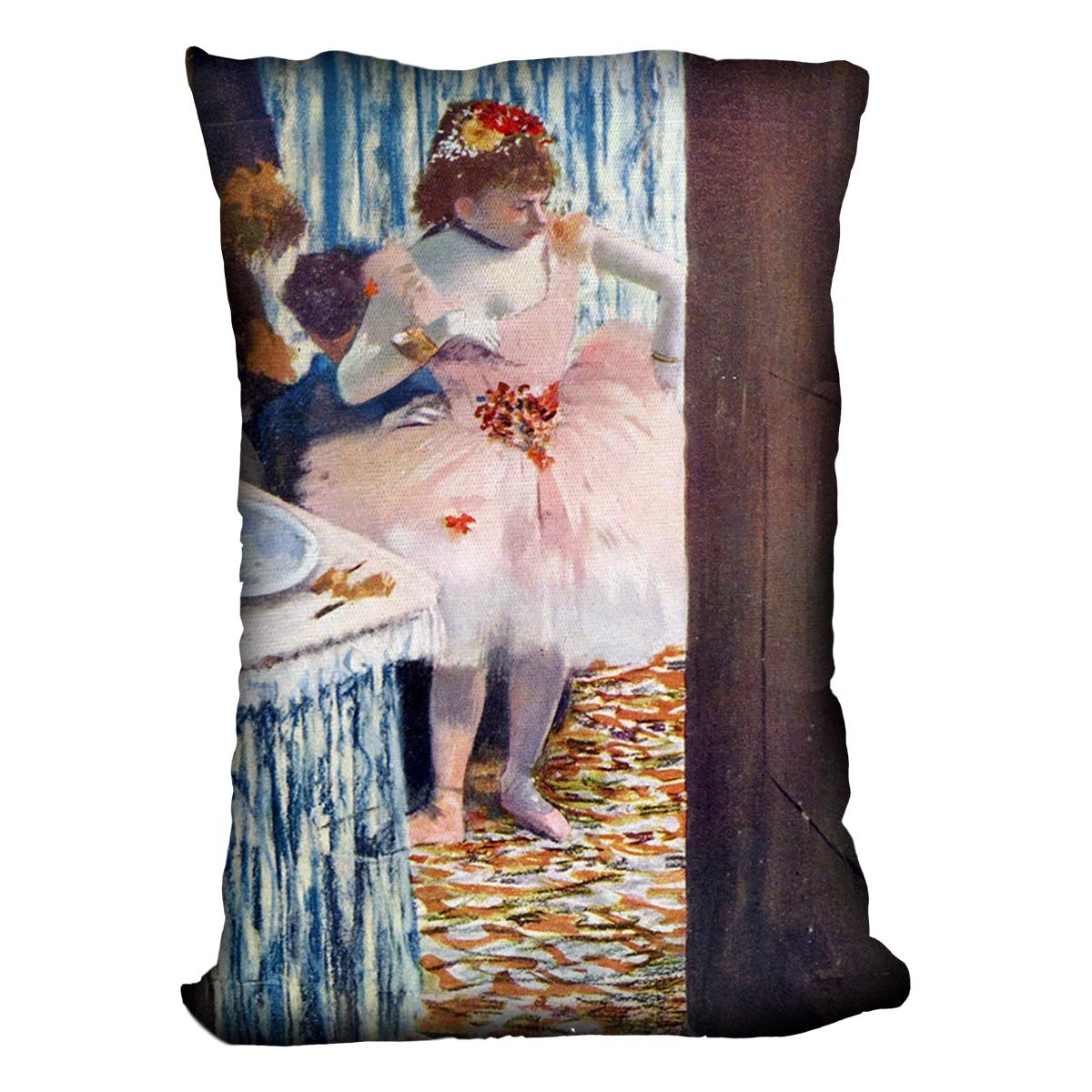Dancer in the Loge by Degas Cushion