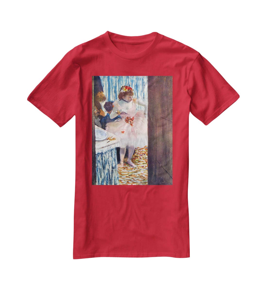 Dancer in the Loge by Degas T-Shirt - Canvas Art Rocks - 4