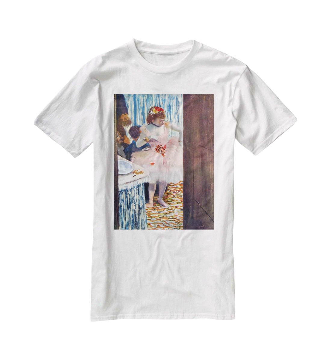 Dancer in the Loge by Degas T-Shirt - Canvas Art Rocks - 5