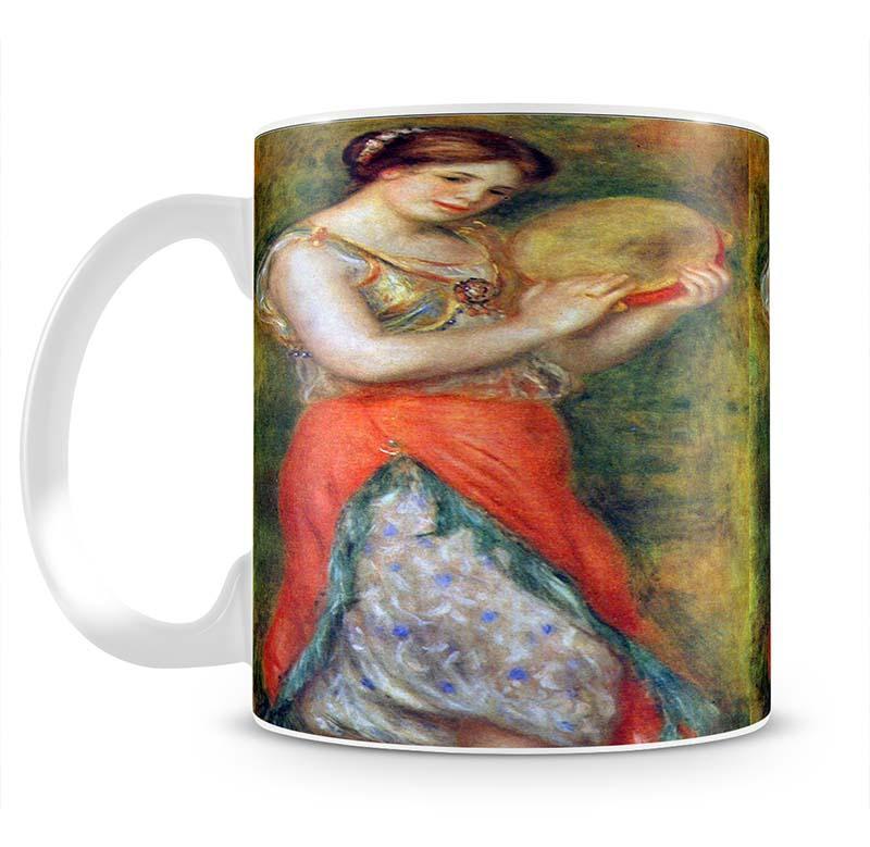 Dancer with tamborine by Renoir Mug - Canvas Art Rocks - 2