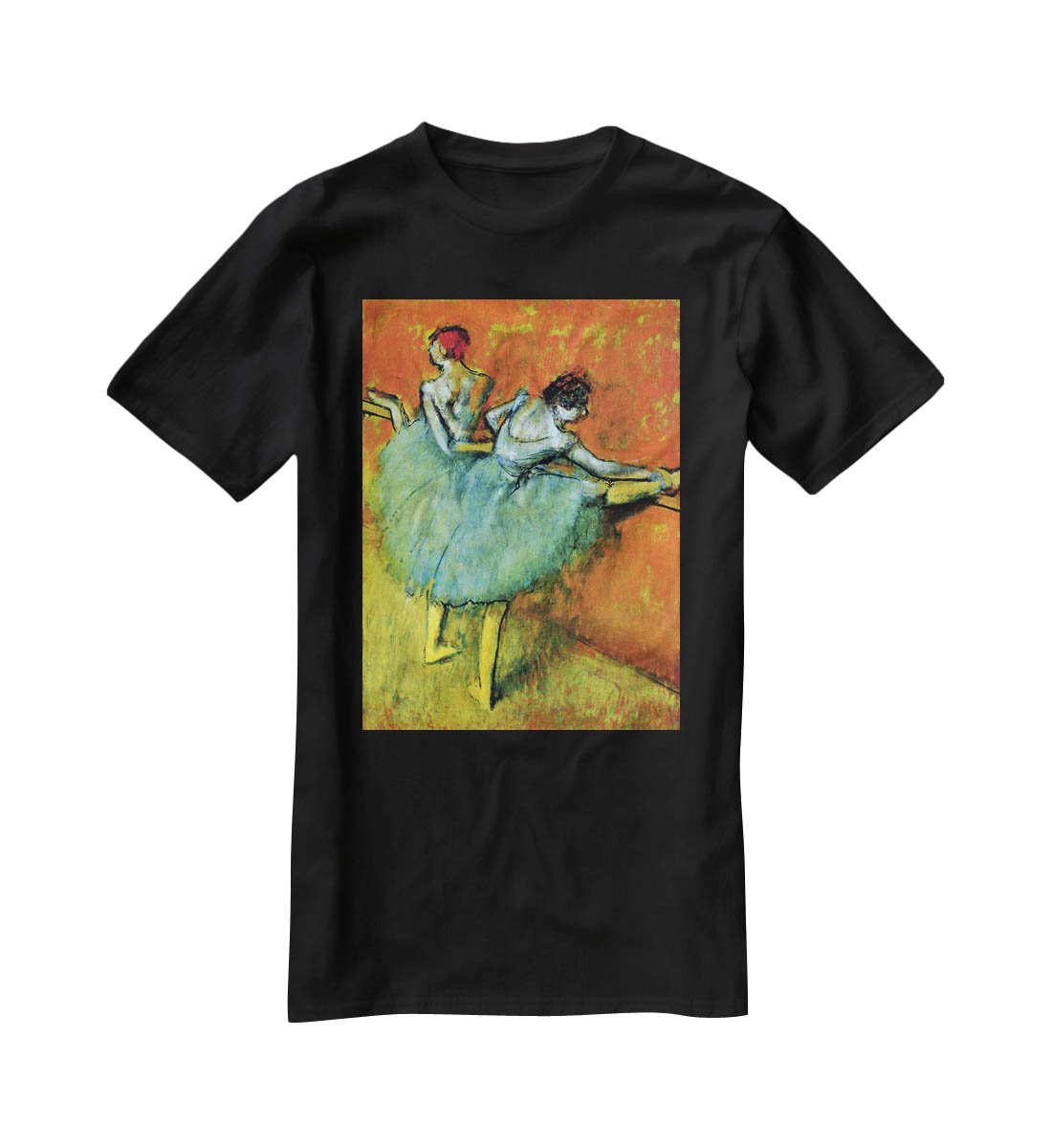 Dancers at the bar 1 by Degas T-Shirt - Canvas Art Rocks - 1