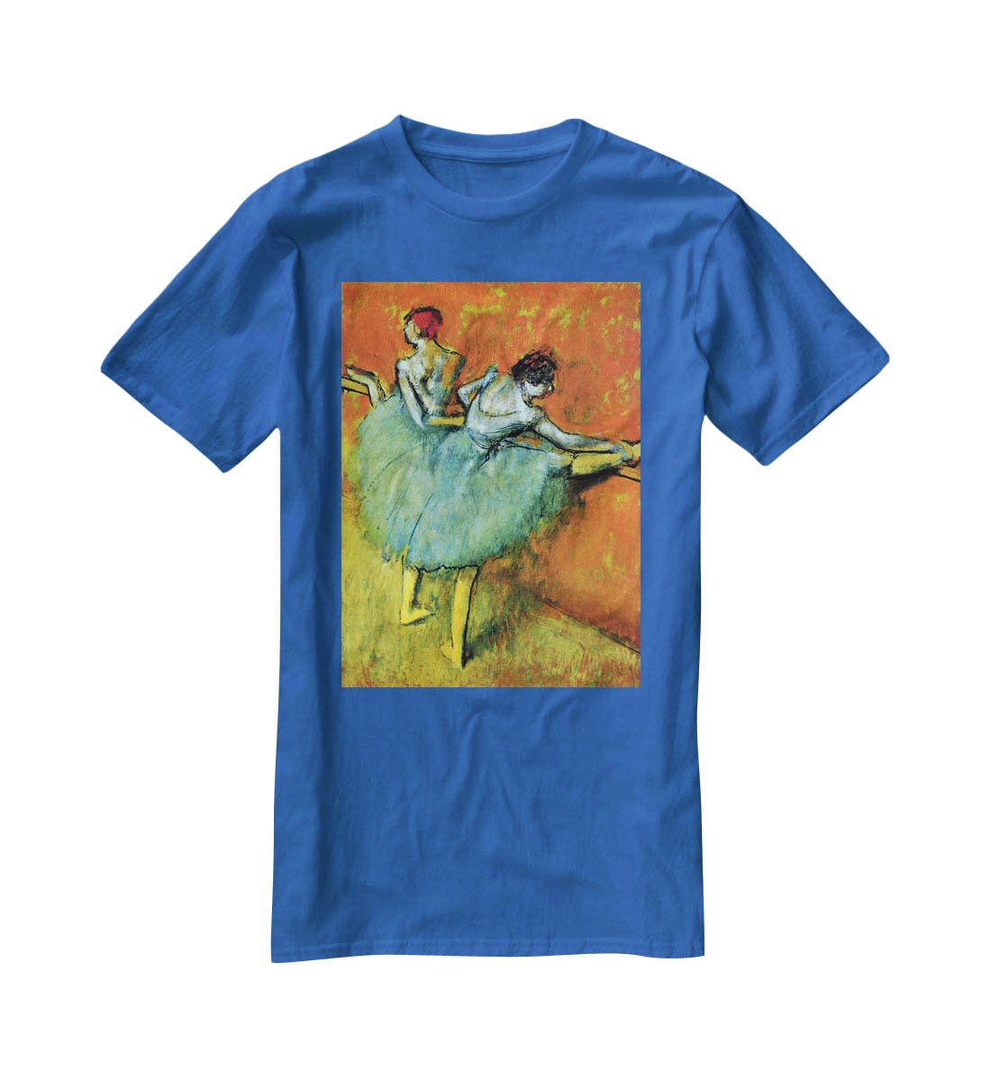 Dancers at the bar 1 by Degas T-Shirt - Canvas Art Rocks - 2