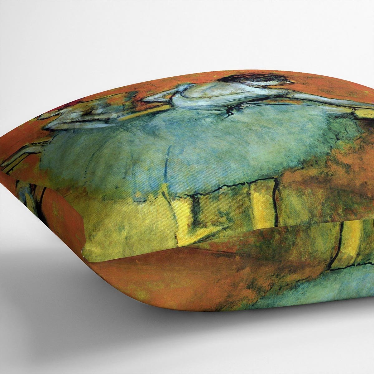 Dancers at the bar 1 by Degas Cushion