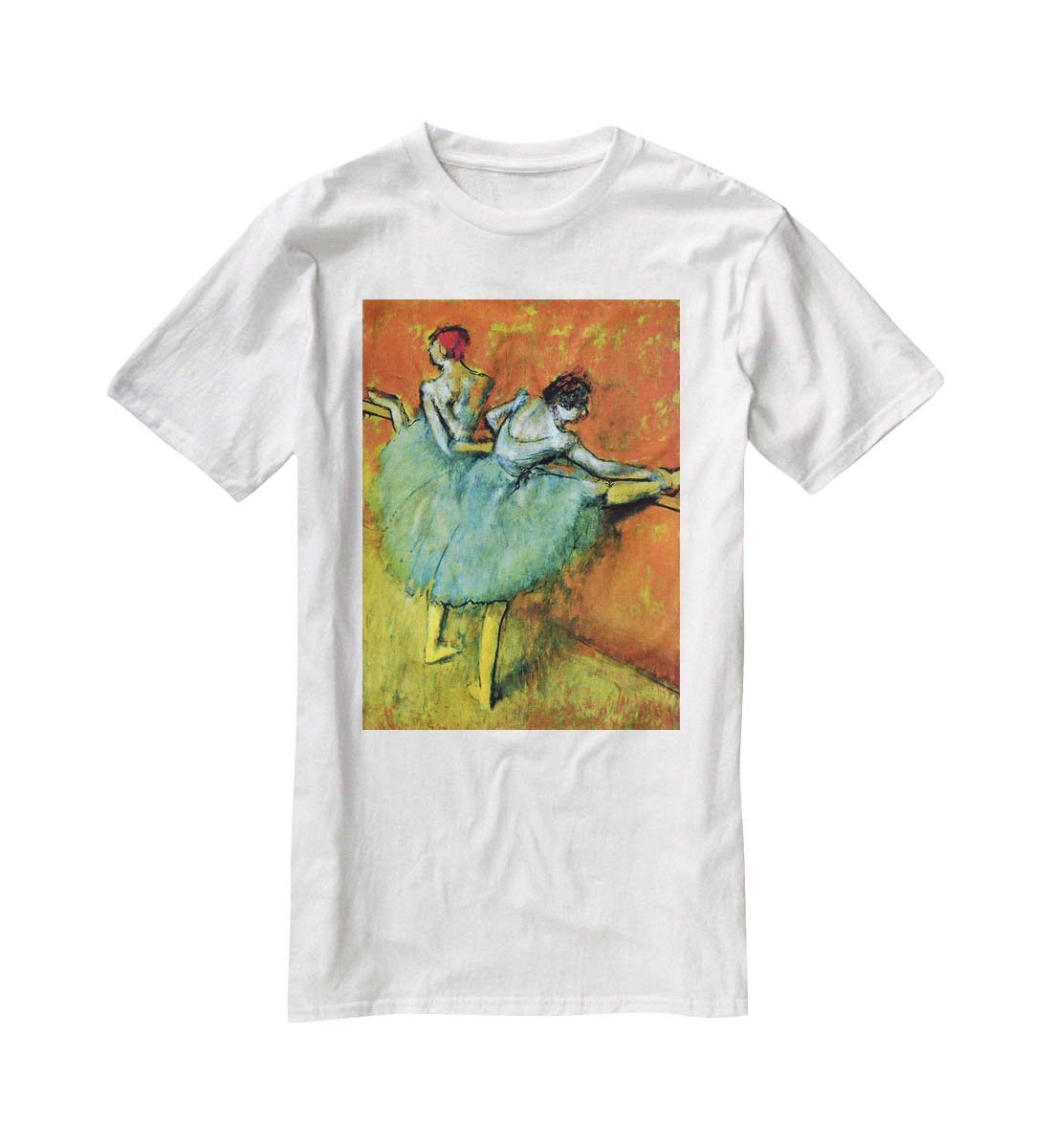 Dancers at the bar 1 by Degas T-Shirt - Canvas Art Rocks - 5