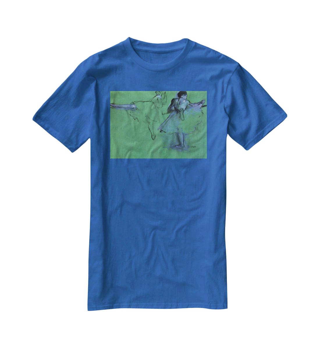 Dancers at the bar 2 by Degas T-Shirt - Canvas Art Rocks - 2