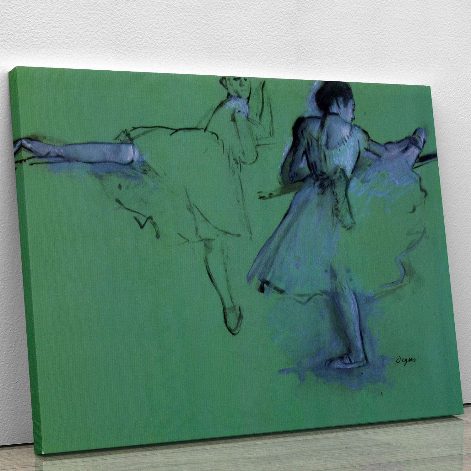 Dancers at the bar 2 by Degas Canvas Print or Poster