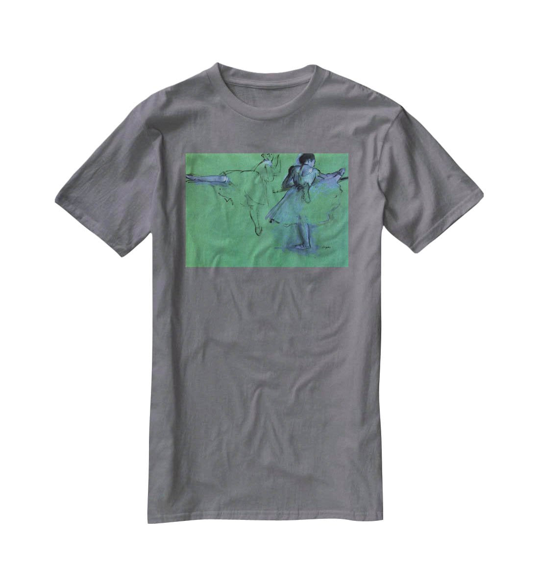 Dancers at the bar 2 by Degas T-Shirt - Canvas Art Rocks - 3