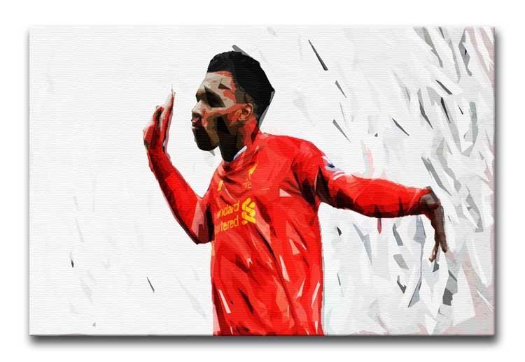 Daniel Sturridge Print - Canvas Art Rocks - 1