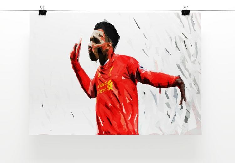 Daniel Sturridge Print - Canvas Art Rocks - 2