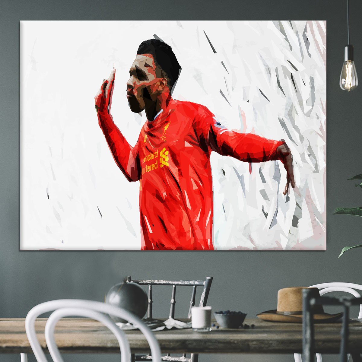 Daniel Sturridge Canvas Print or Poster