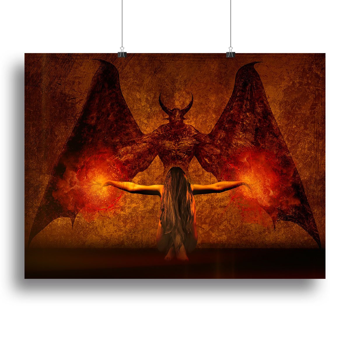 Dark Art Canvas Print or Poster