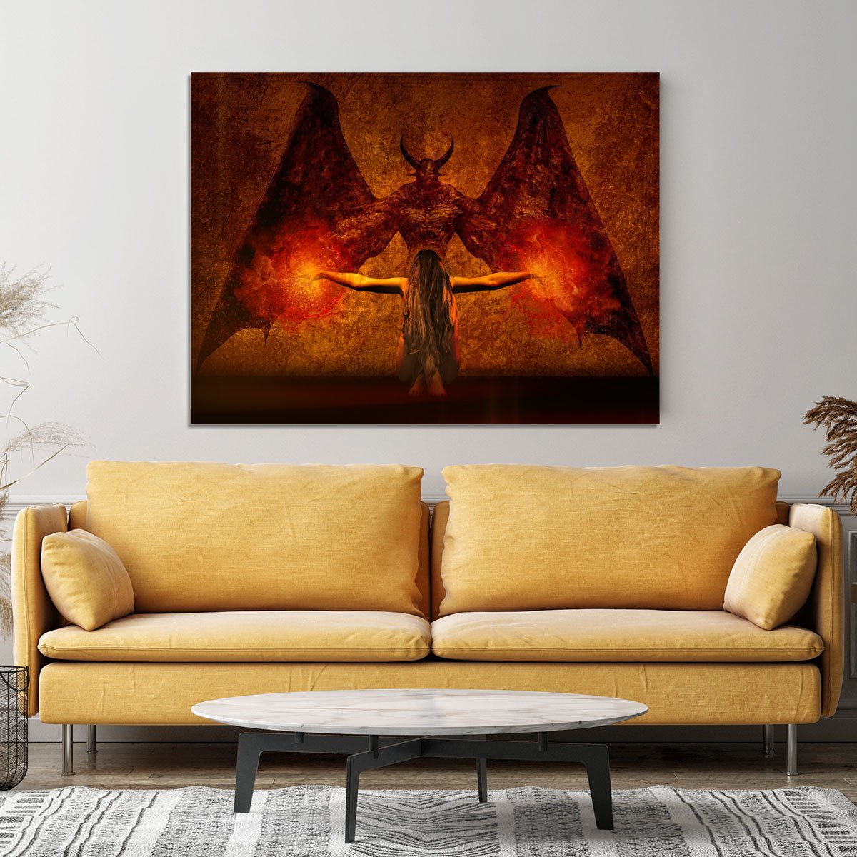Dark Art Canvas Print or Poster