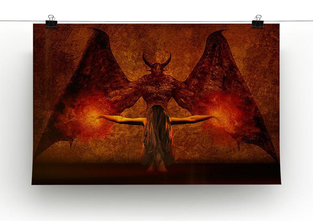 Dark Art Canvas Print or Poster - Canvas Art Rocks - 2