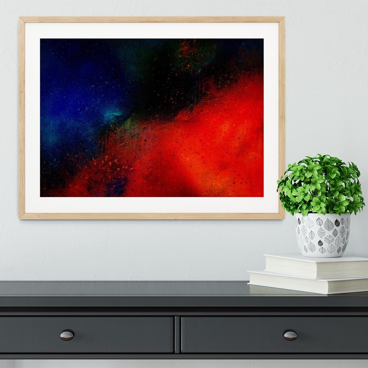 Dark Mist Framed Print - Canvas Art Rocks - 3