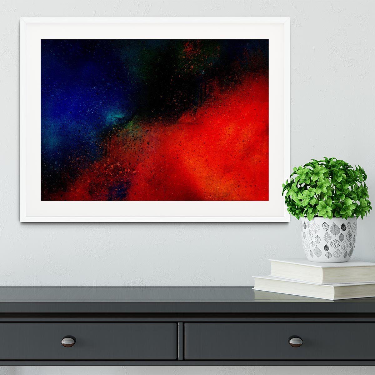 Dark Mist Framed Print - Canvas Art Rocks - 5