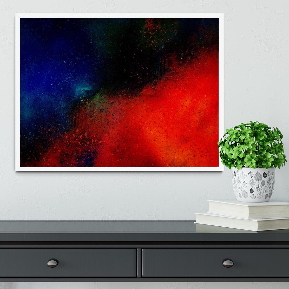 Dark Mist Framed Print - Canvas Art Rocks -6