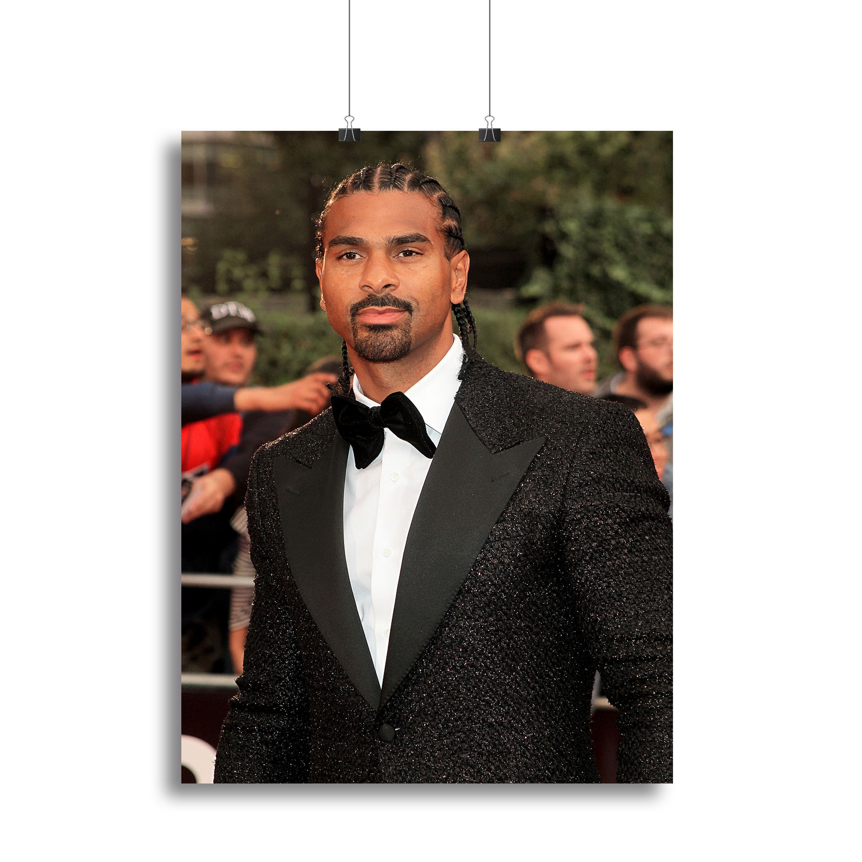 David Haye Canvas Print or Poster