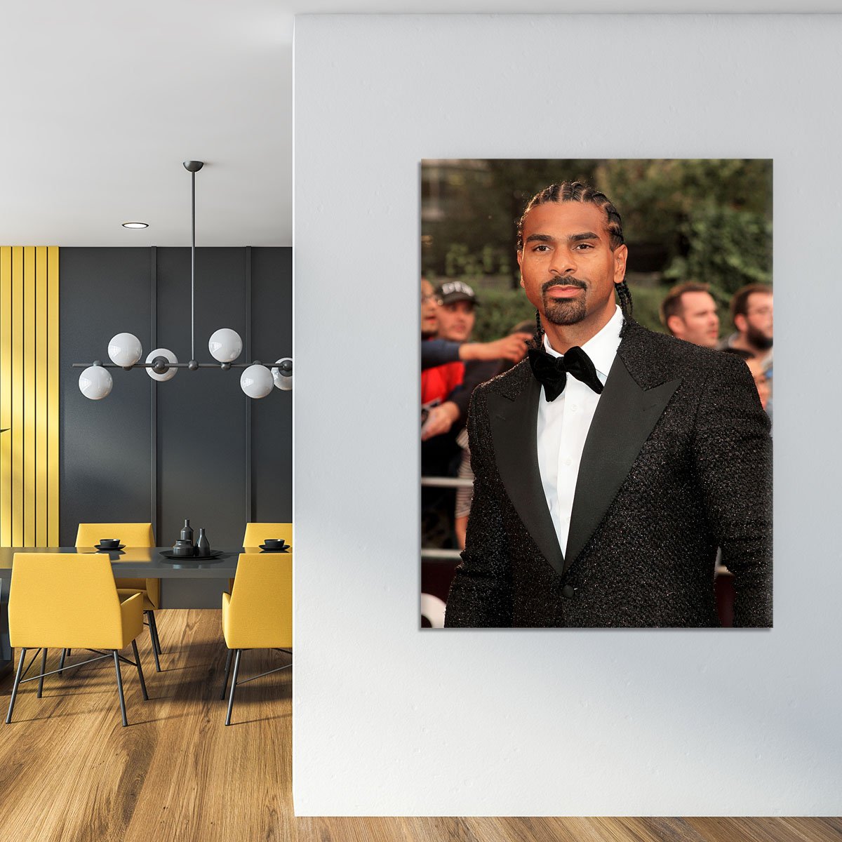 David Haye Canvas Print or Poster