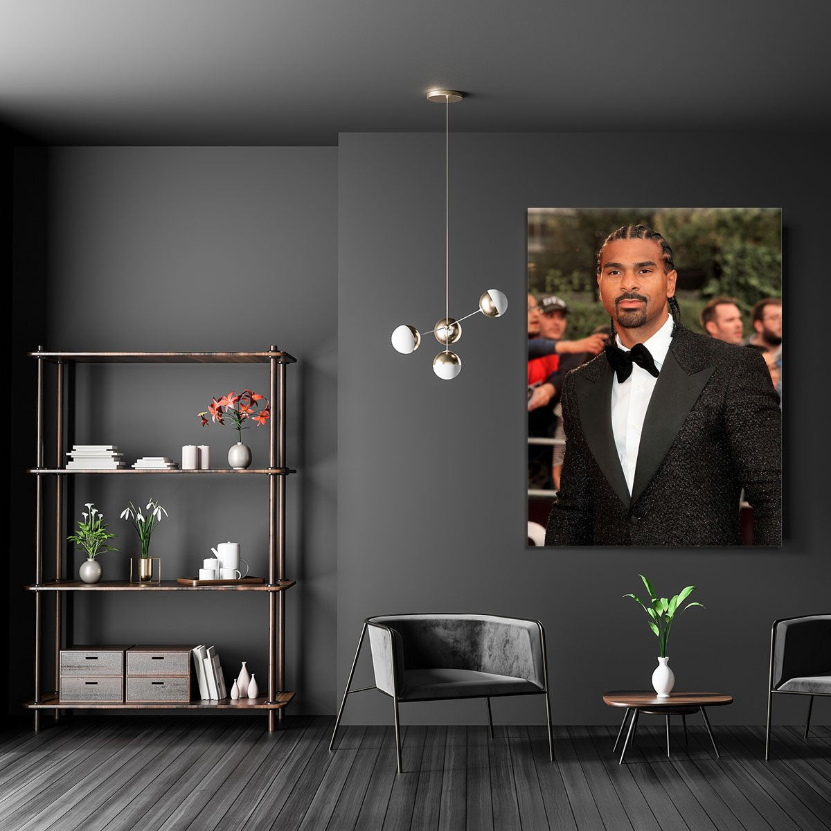 David Haye Canvas Print or Poster