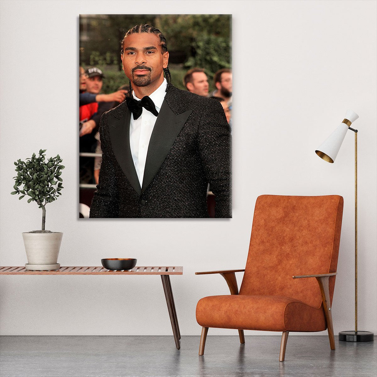 David Haye Canvas Print or Poster