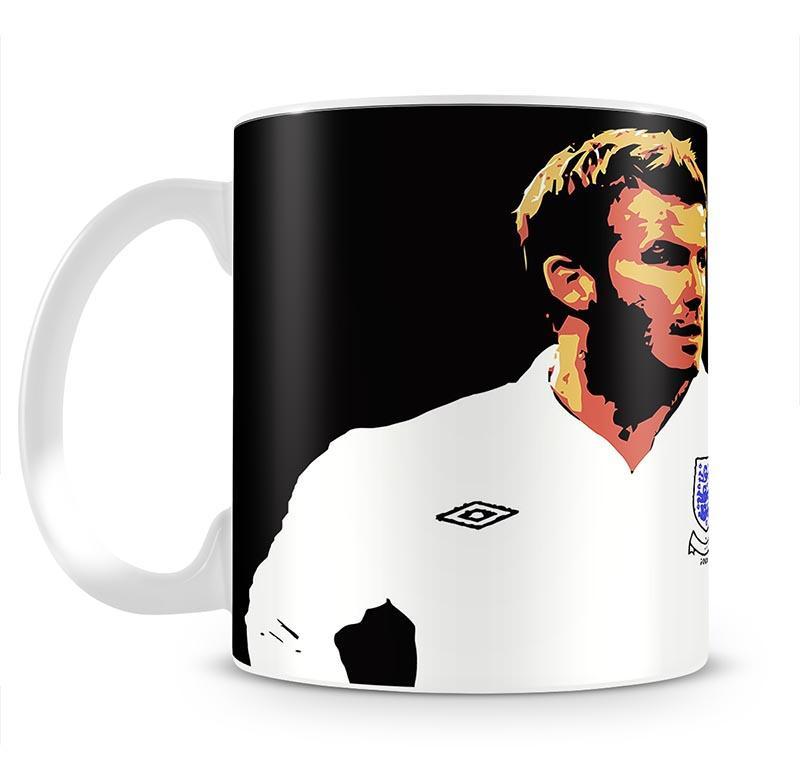 David Beckham Pop Art Mug - Canvas Art Rocks - 2