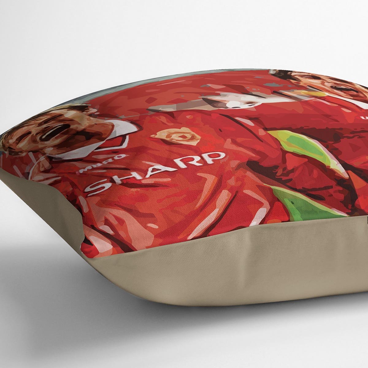 David Beckham and Gary Neville Cushion
