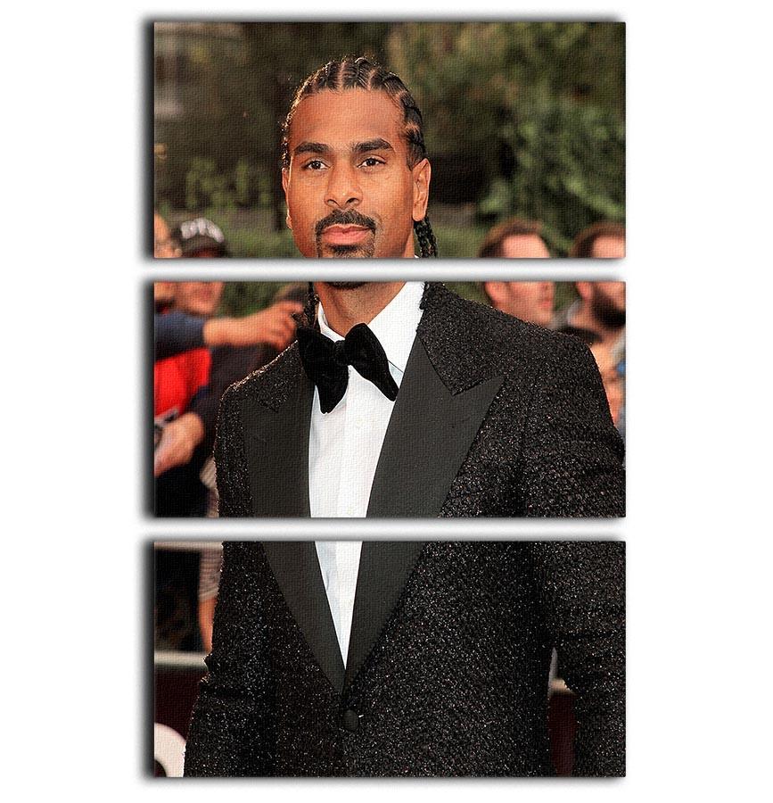 David Haye 3 Split Panel Canvas Print - Canvas Art Rocks - 1
