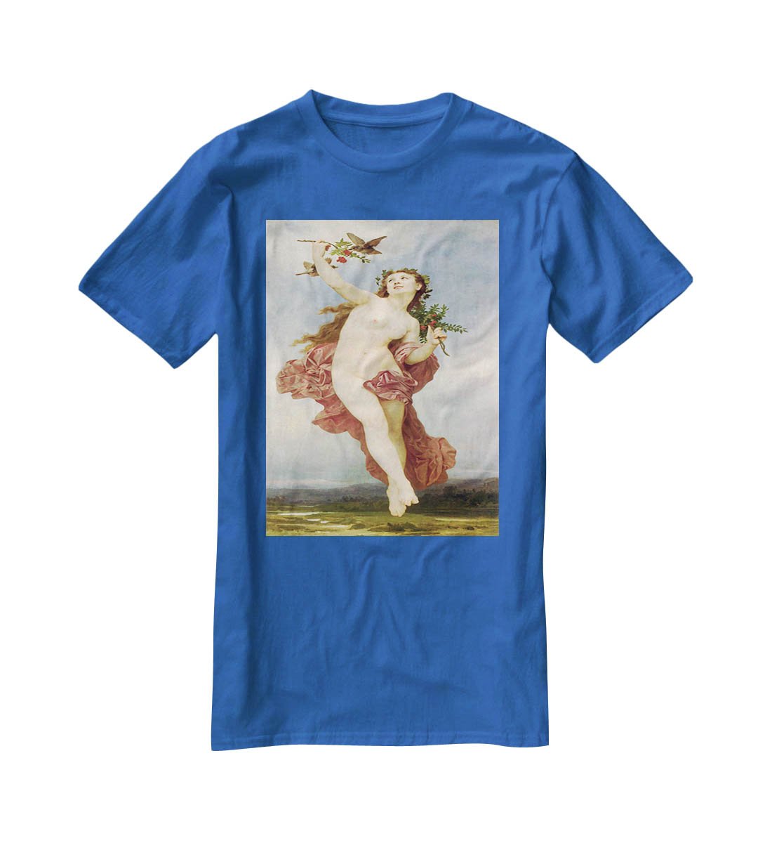 Day By Bouguereau T-Shirt - Canvas Art Rocks - 2