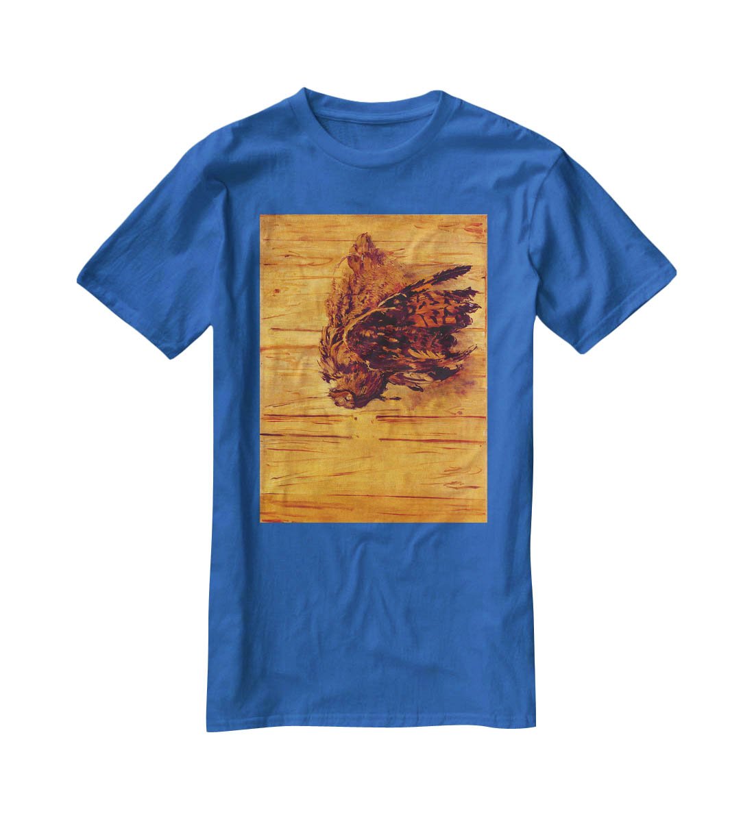 Dead Uhu by Manet T-Shirt - Canvas Art Rocks - 2