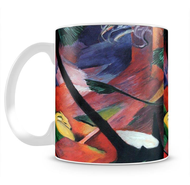 Deer in the forest II by Franz Marc Mug - Canvas Art Rocks - 2