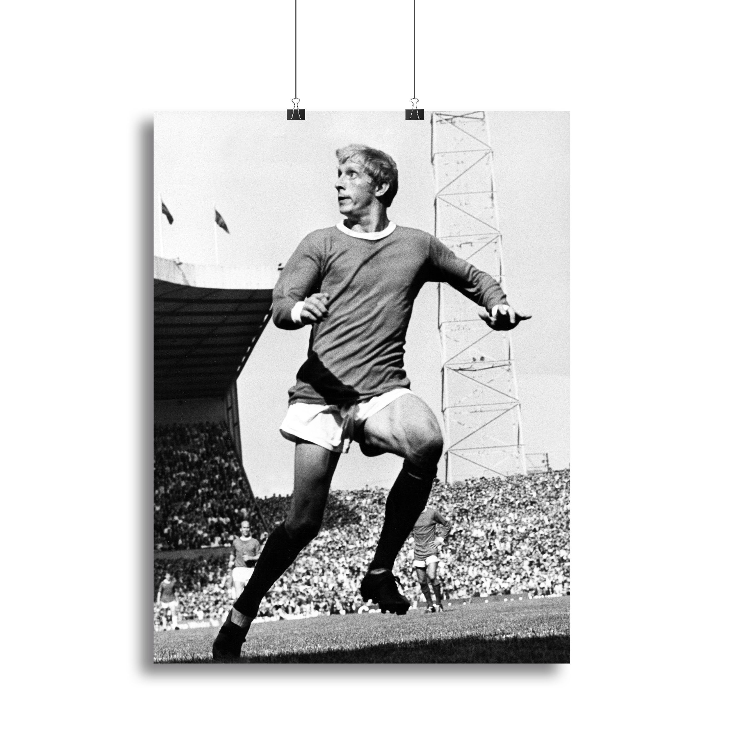 Denis Law 1969 Canvas Print or Poster