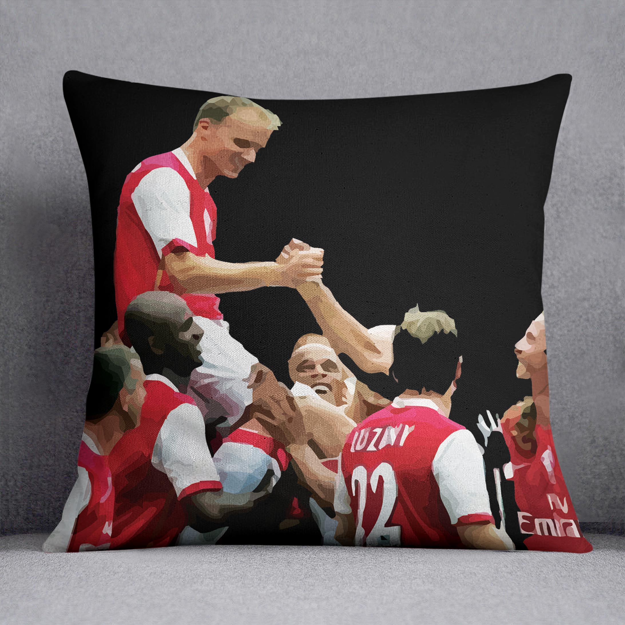 Dennis Bergkamp Testimonial Cushion